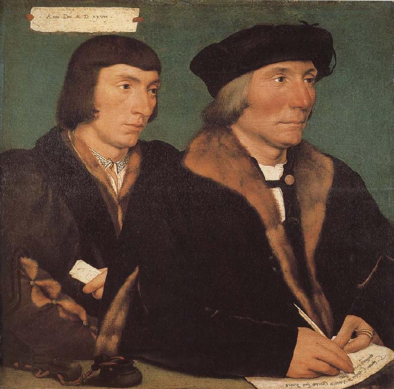 Hans Holbein Thomas and his son s portrait of John China oil painting art